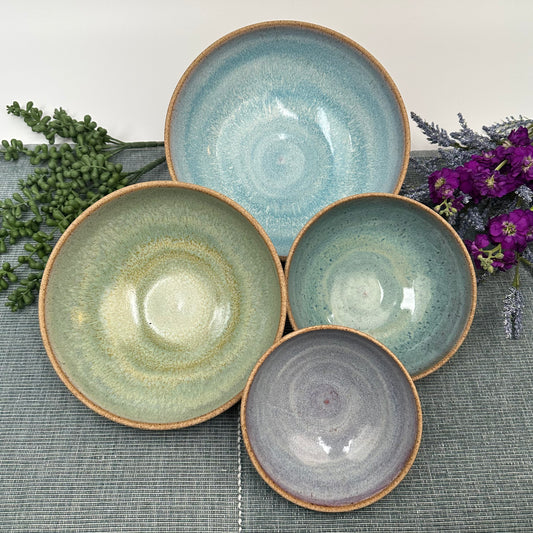 Ocean Flow Nesting Bowl Set of 4