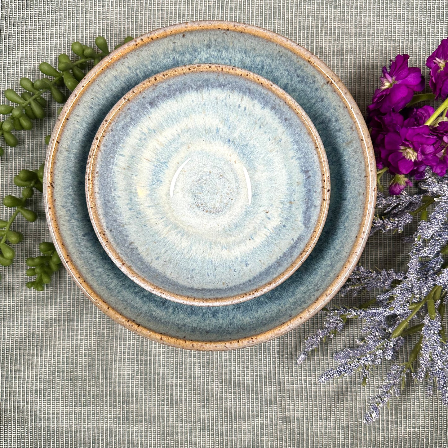 Ocean Flow Nesting Bowl Set of 2